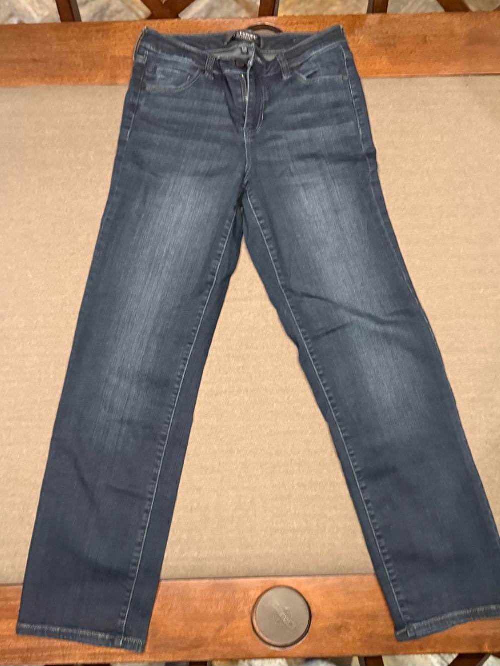 Liverpool Kennedy Straight Leg Jeans in Blue Like New